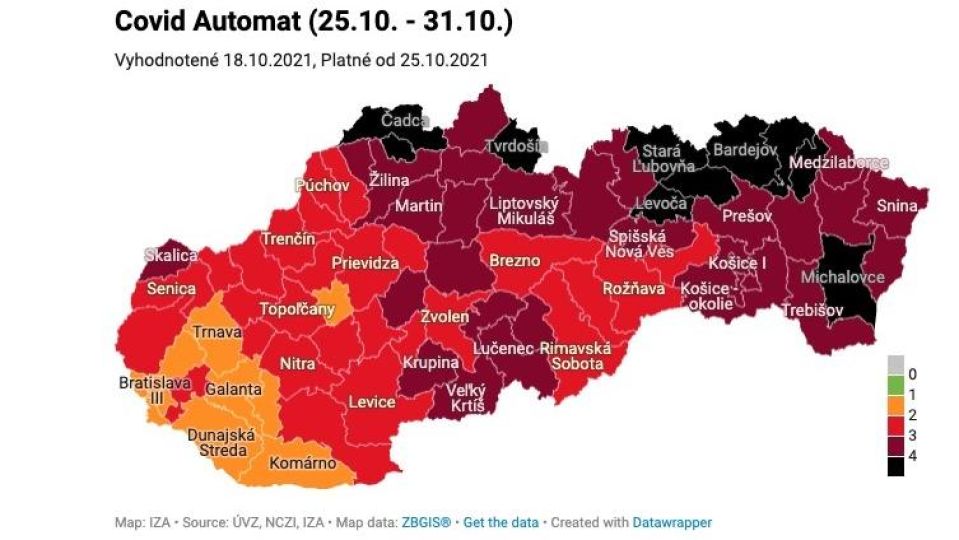 Platný covid automat