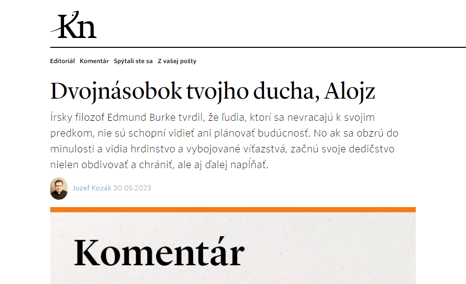 Dvojnásobok tvojho ducha, Alojz