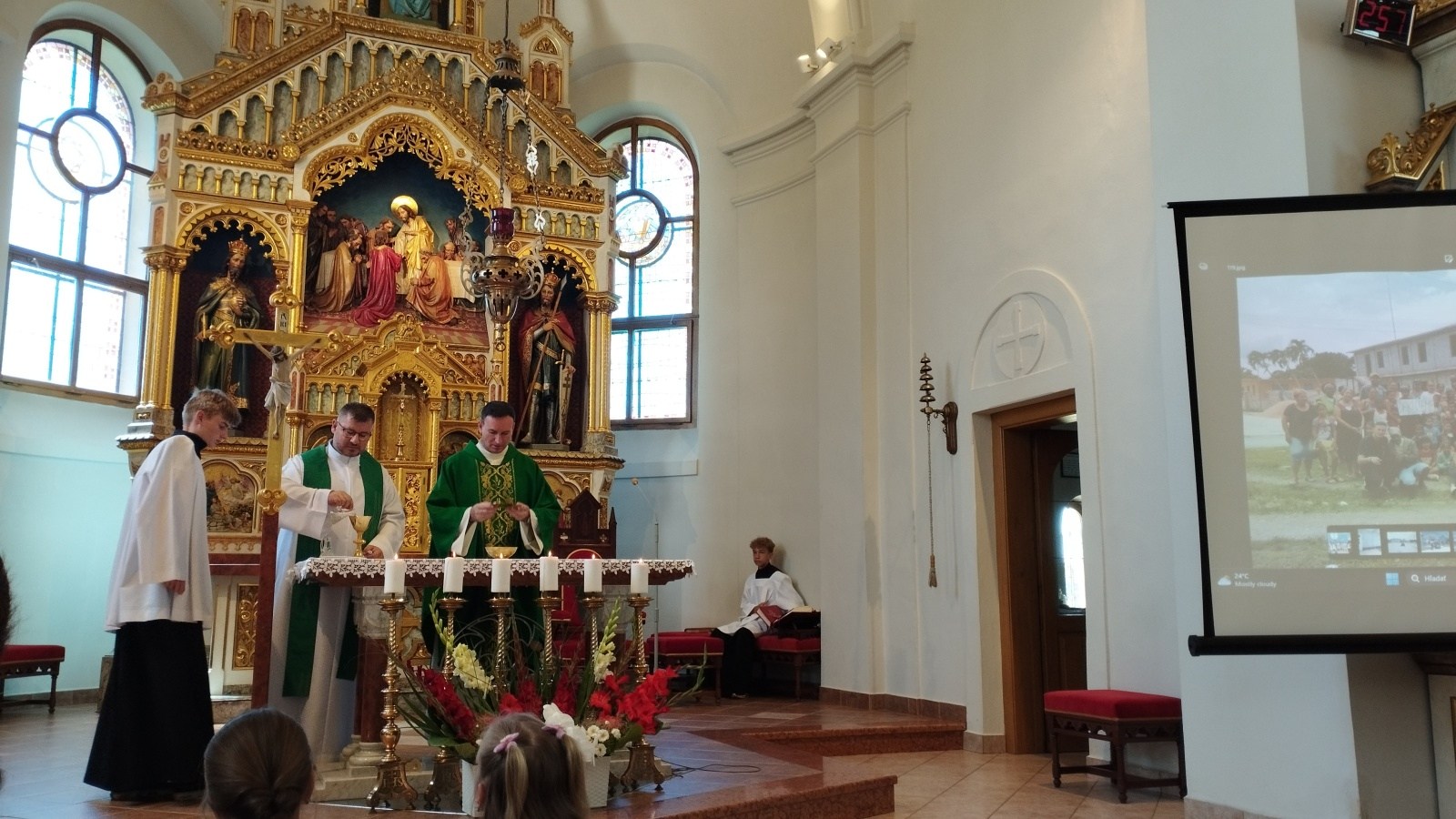 Misionár Lukáš v našej farnosti