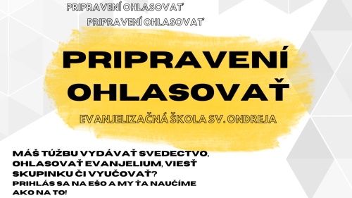 Evanjelizačná škola sv. Ondreja - EŠO
