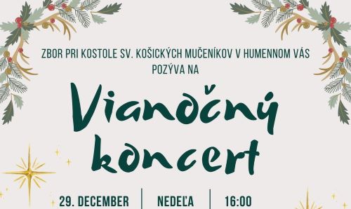Vianočný koncert 2024