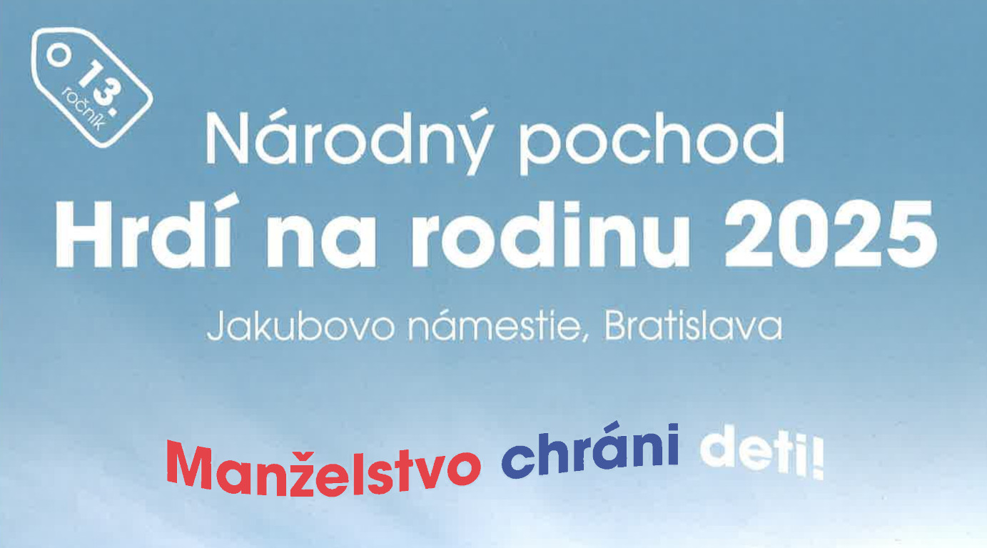 Národný pochod Hrdí na rodinu