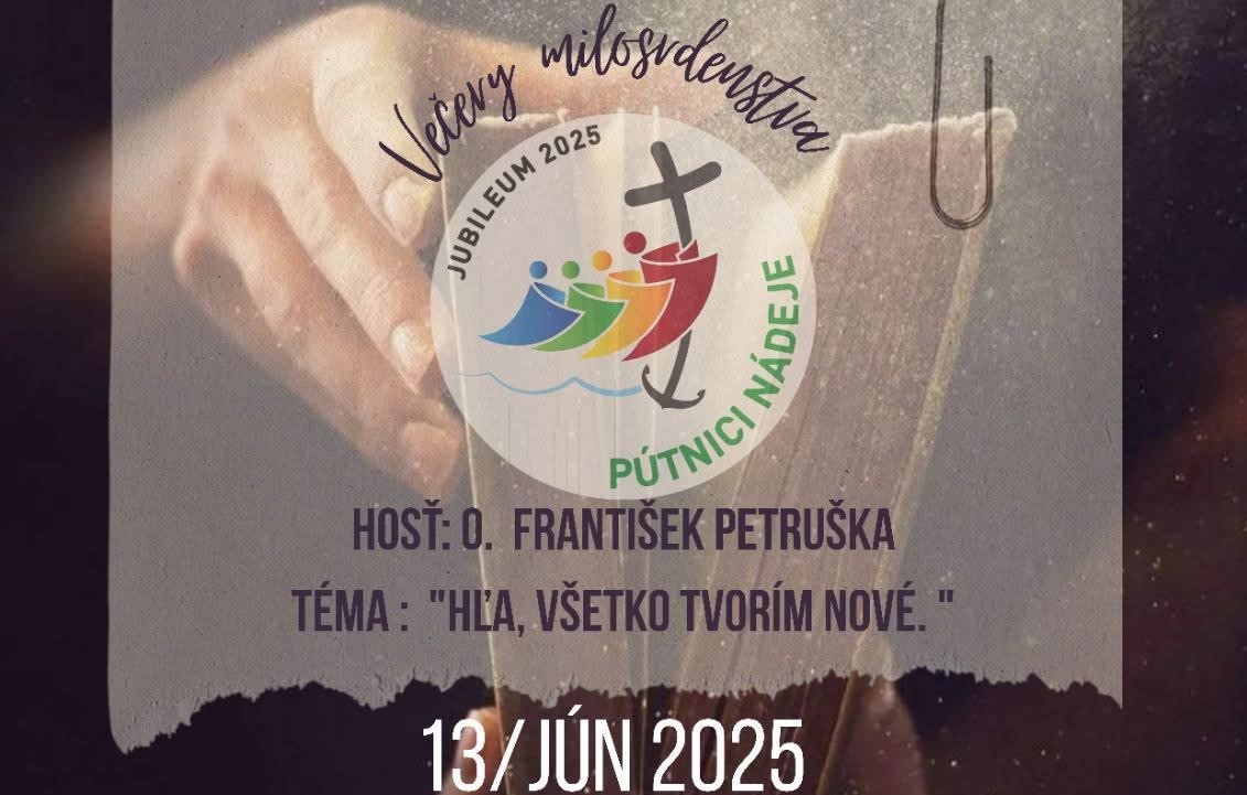 Večery milosrdenstva - jún