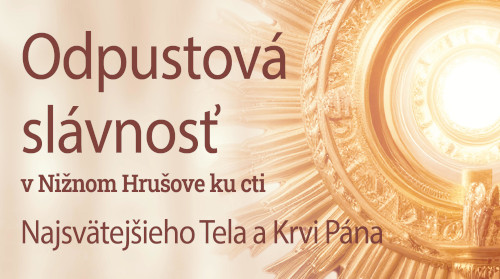 Pozvánka na odpustovú slávnosť 2025