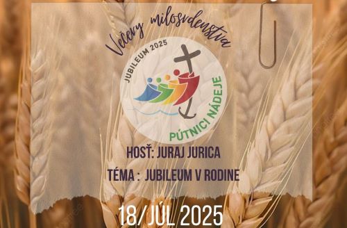 Večery milosrdenstva - júl