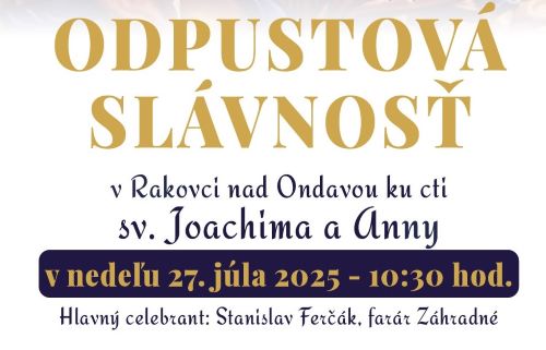 Odpustová slávnosť Rakovec