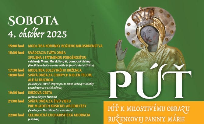 Púť do Obišoviec, 2025