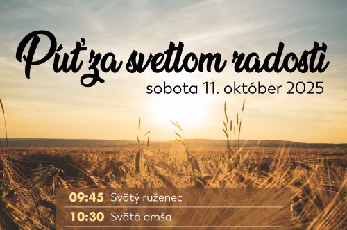 Šaštín - Púť pre rozvedených a manželov žijúcich v odluke