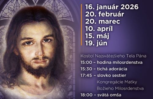 Večer pri milosrdnom Ježišovi