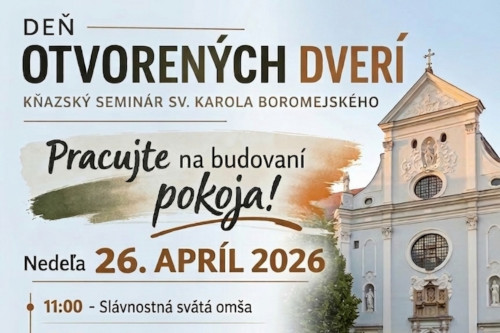 Pozvánka na Deň otvorených dverí v kňazskom seminári